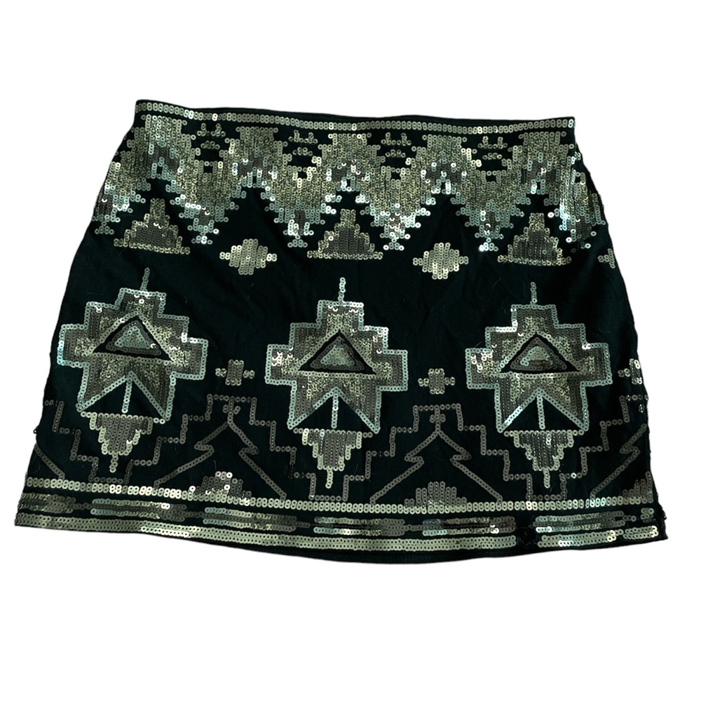 Express sequin skirt sz XS